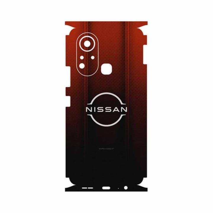 برچسب پوششی ماهوت مدل Nissan-Logo-FullSkin مناسب برای گوشی موبایل اینفینیکس Hot 11s MAHOOT Nissan-Logo-FullSkin Cover Sticker for Infinix Hot 11s